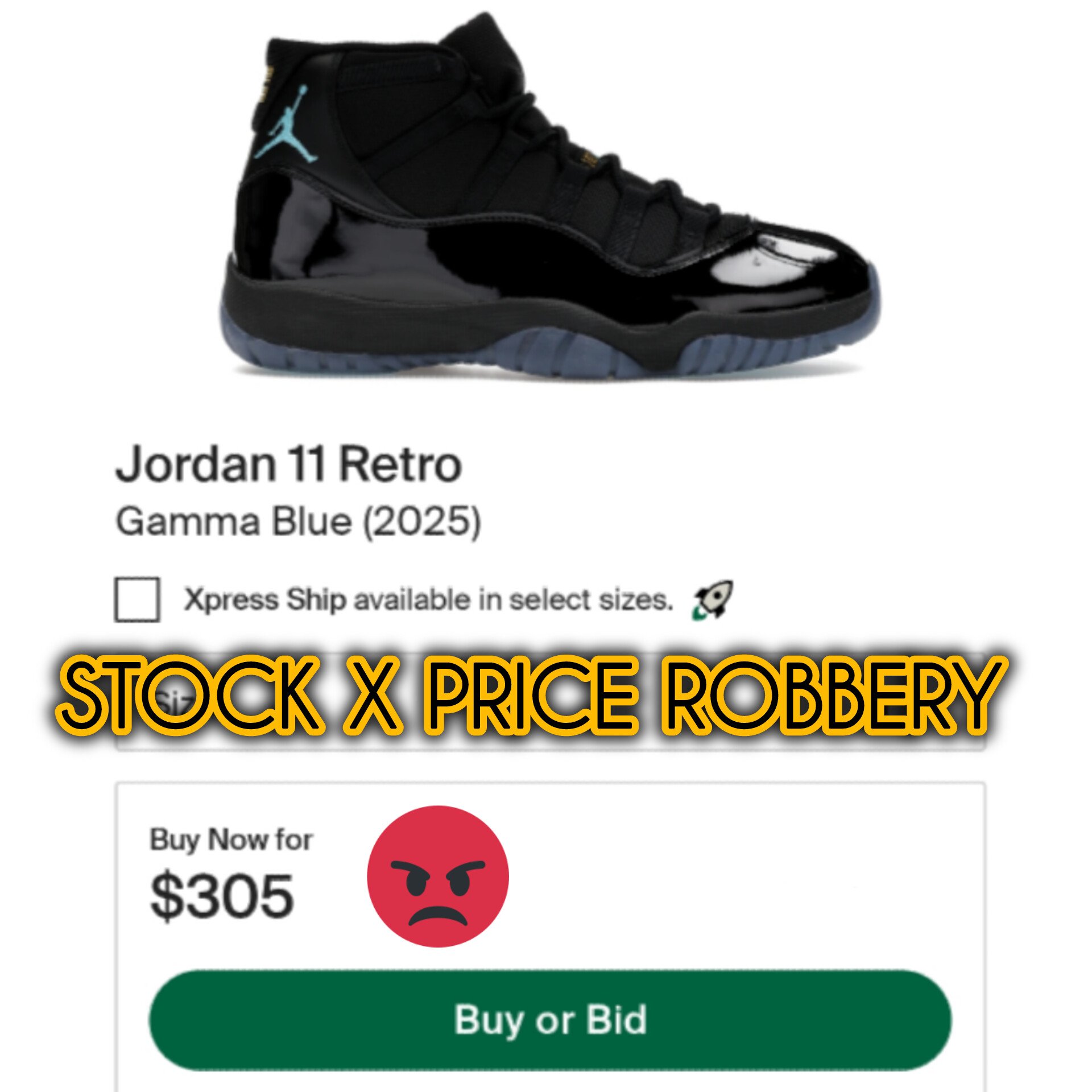 Air Jordan 11 Retro “Gamma Blue” - Image 2